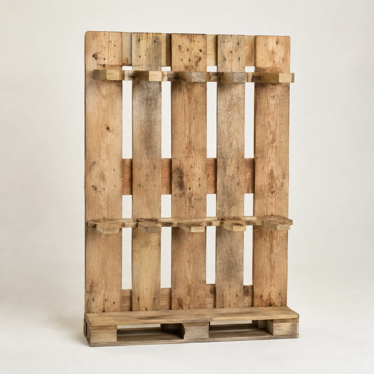 Bozza illustrativa di Porta Attrezzi Verticale in pallet epal nuovo