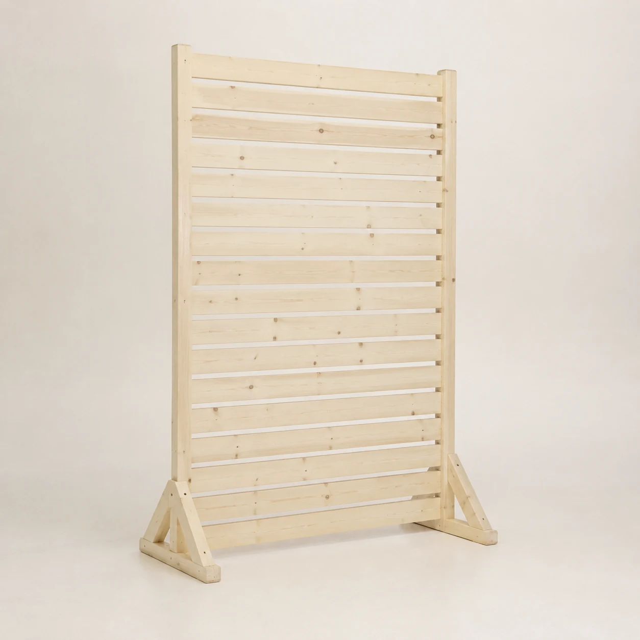 Bozza illustrativa di Frangivista Doghe 90 in pino impregnato