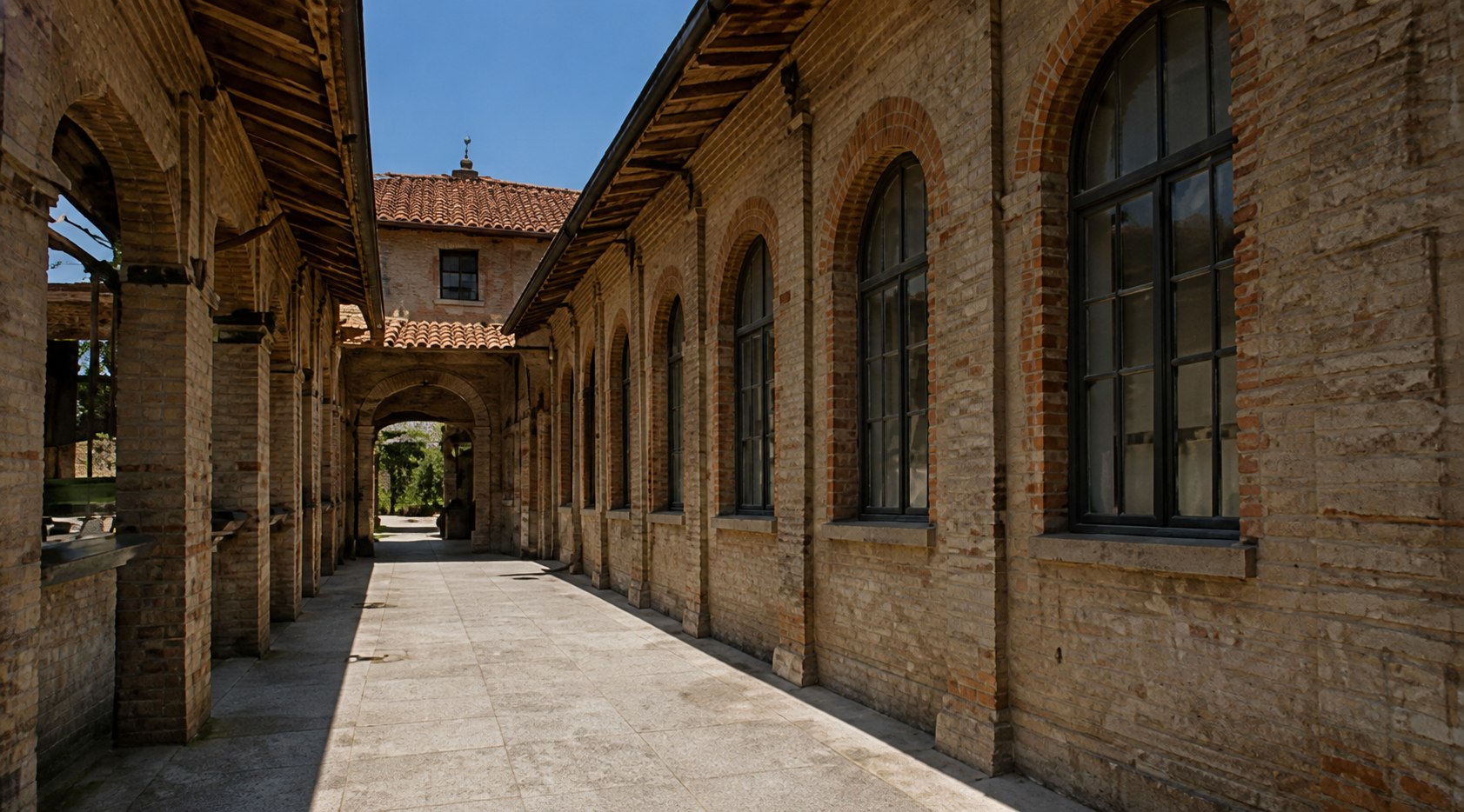 Cortile della vecchia filanda
