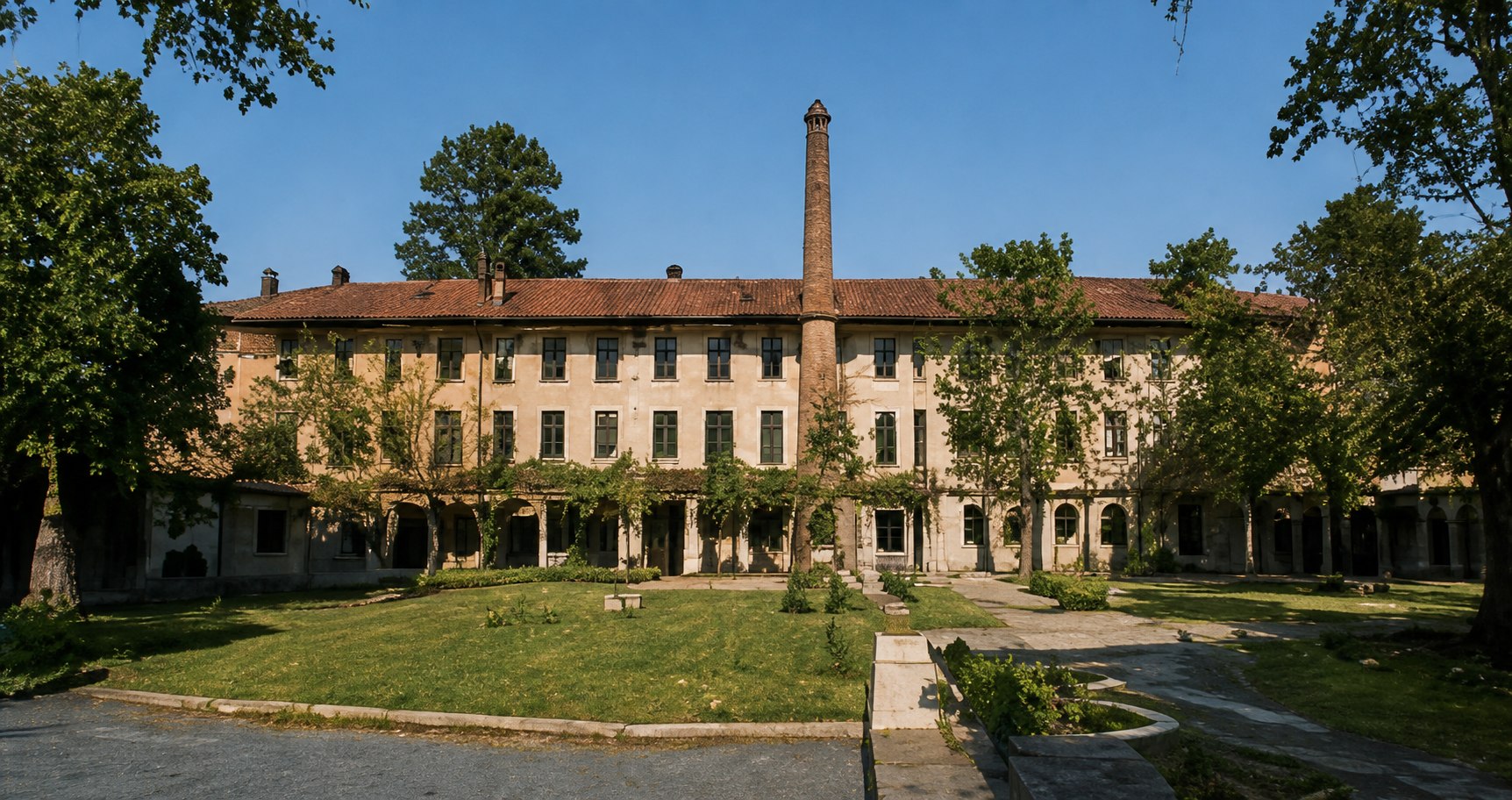 Dettaglio della vecchia filanda